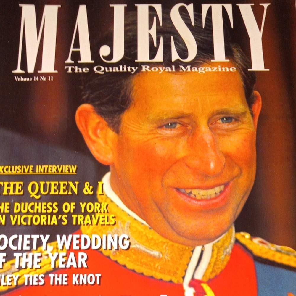 Majesty Magazine Prince Charles